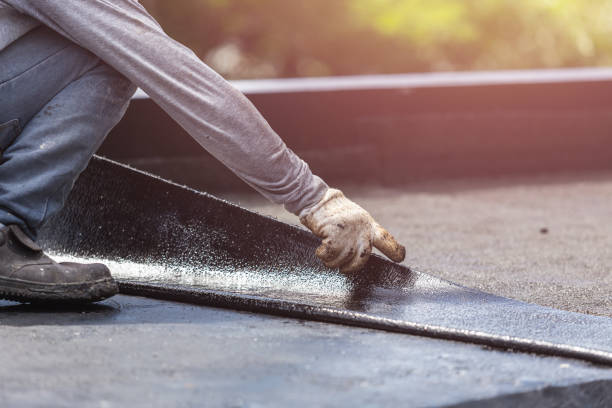 Professional Waterproofing technician working in Delphi, IN